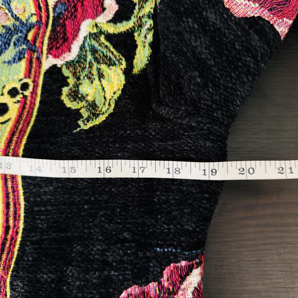 Vintage Painted Pony Jacket Womens Small Floral Tapestry Boho Southwest Western - Picture 8 of 10